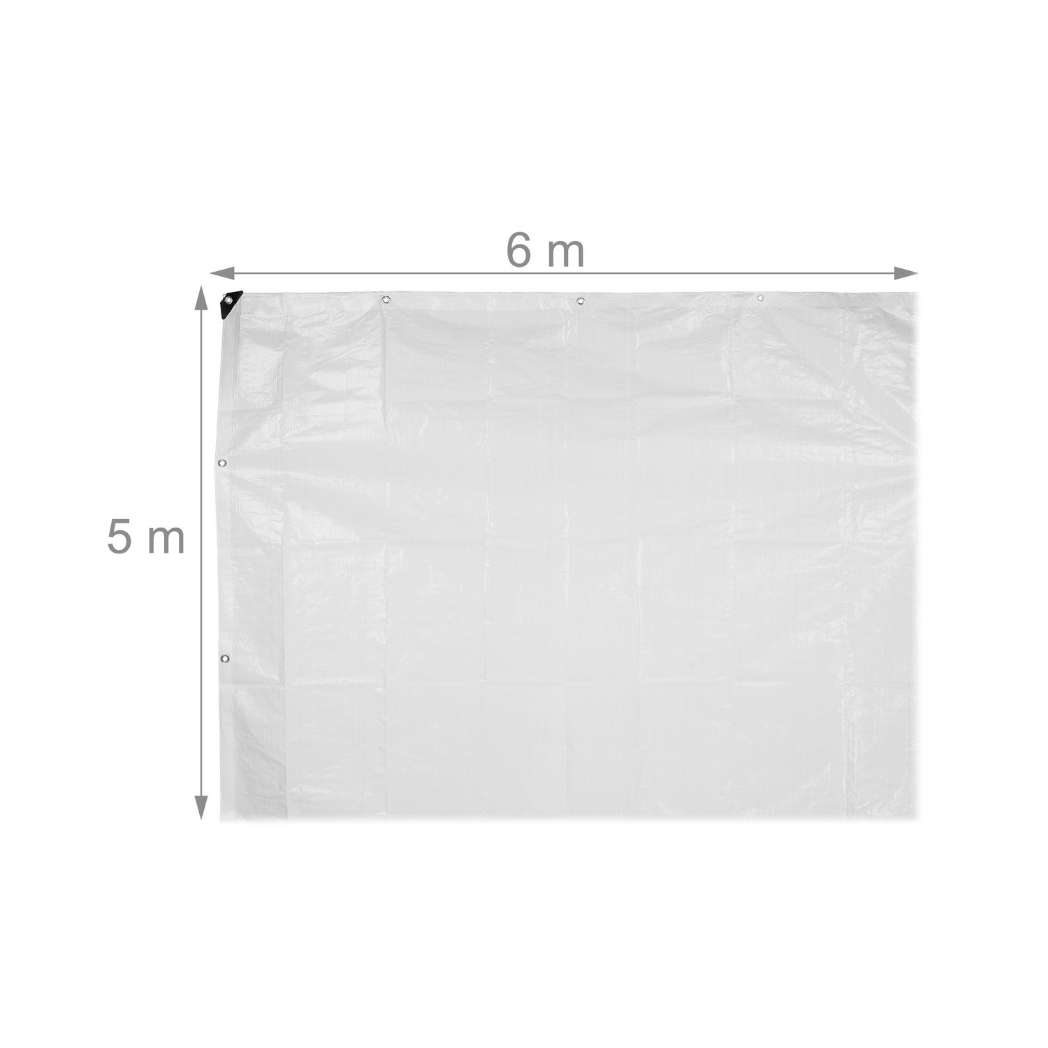 Weiße Plane 200 g/m²