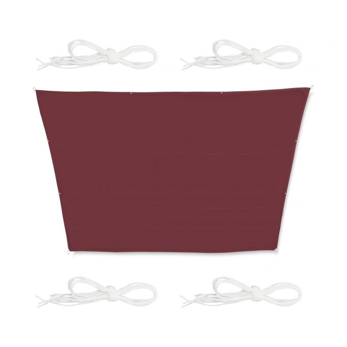 Sun Sail trapezoidal marrom