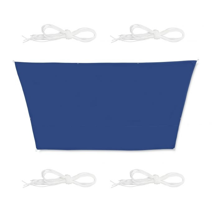 Sun sail trapezoidal dark blue