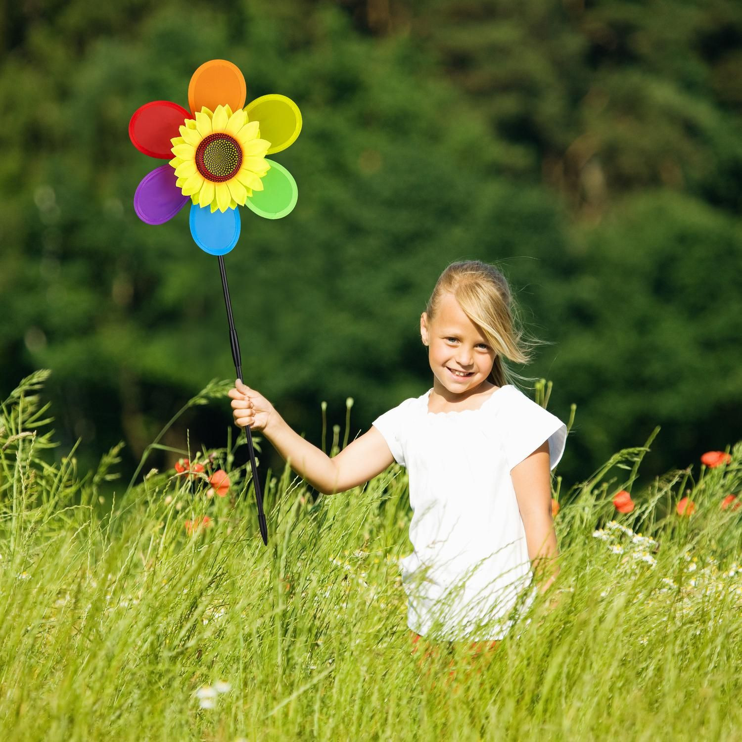 Windspiel Blume 2er Set