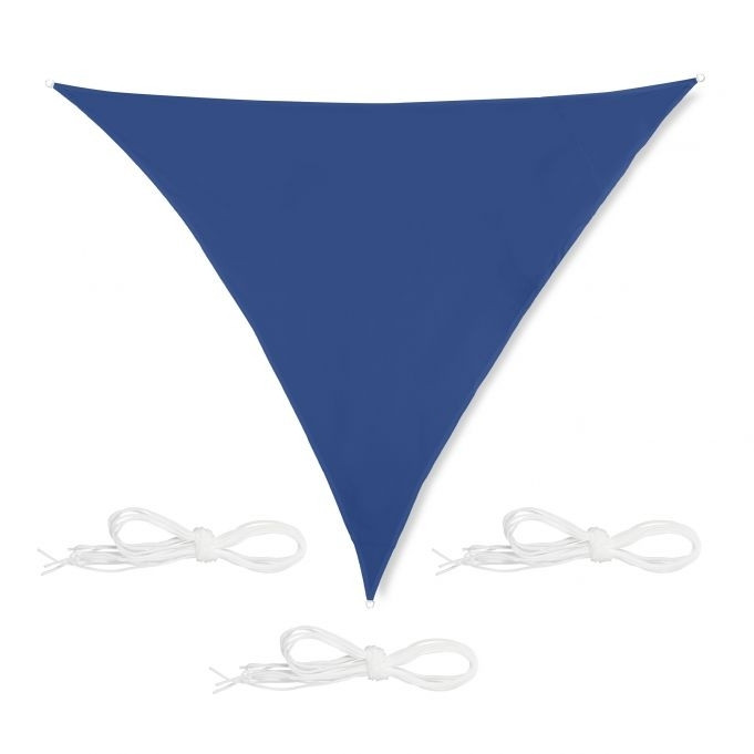 Sun sail triangular dark blue