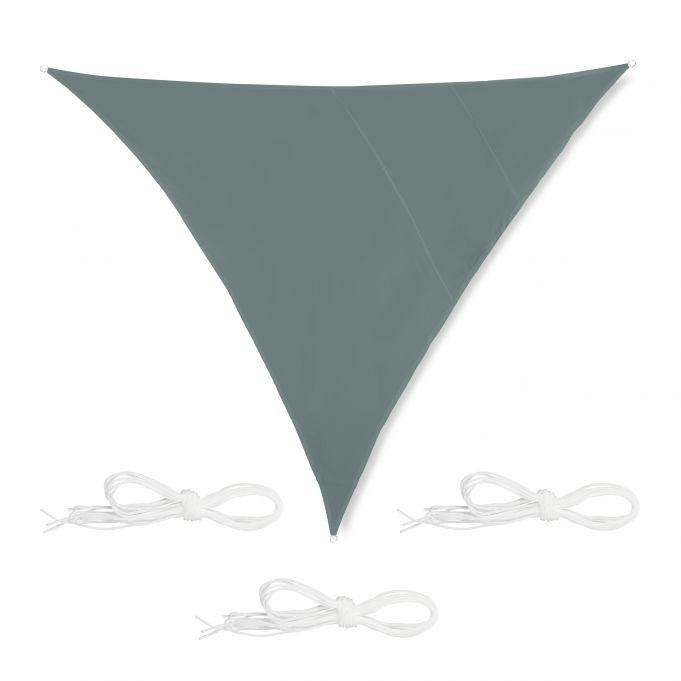 Sun sail triangular grey