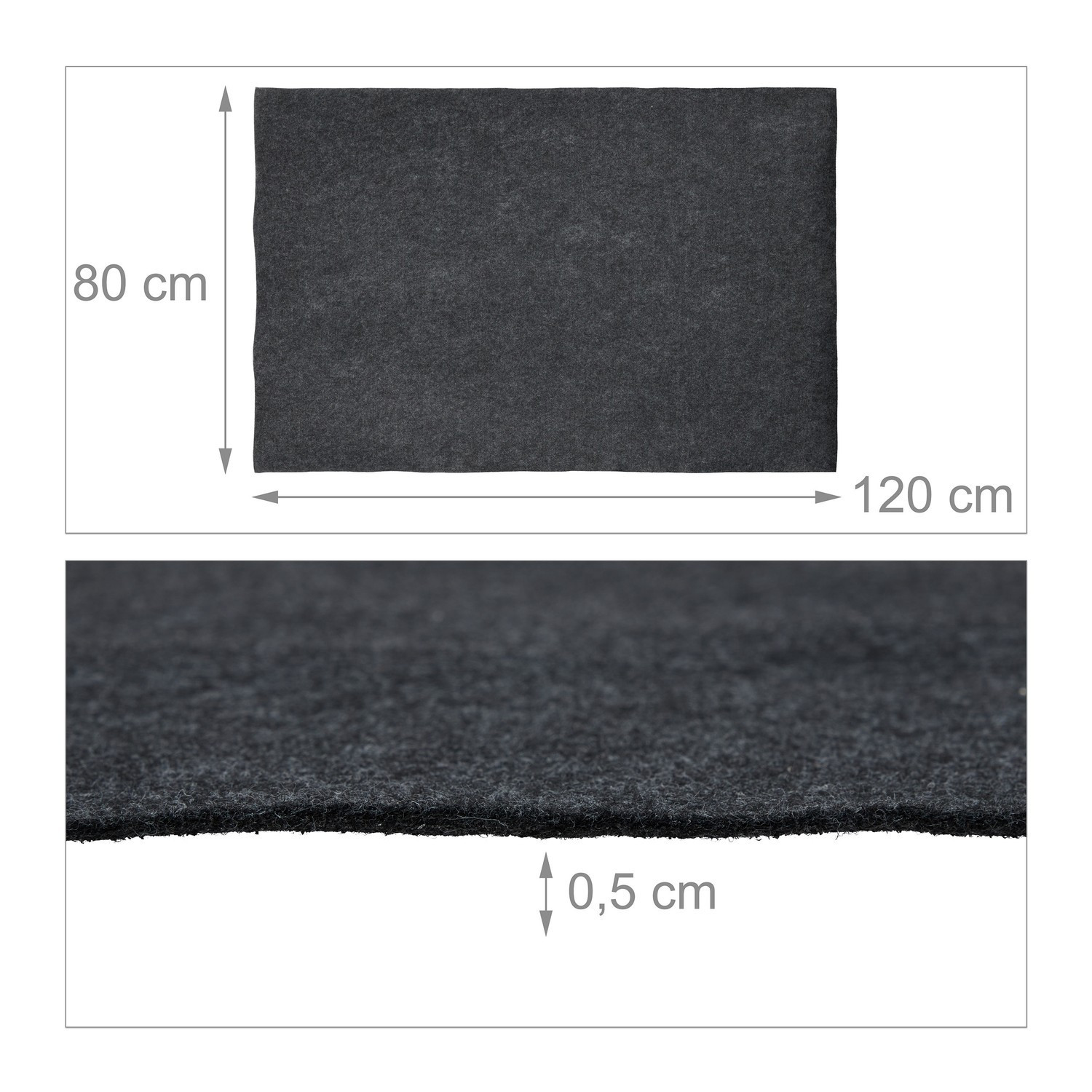 Tapis de protection de sol lavable