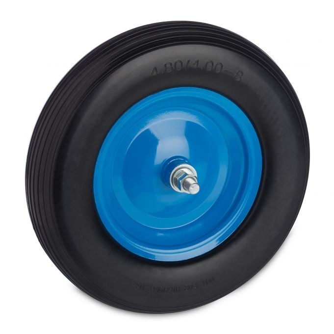 Roue pour brouette 4.80 4.00-8 + axe
