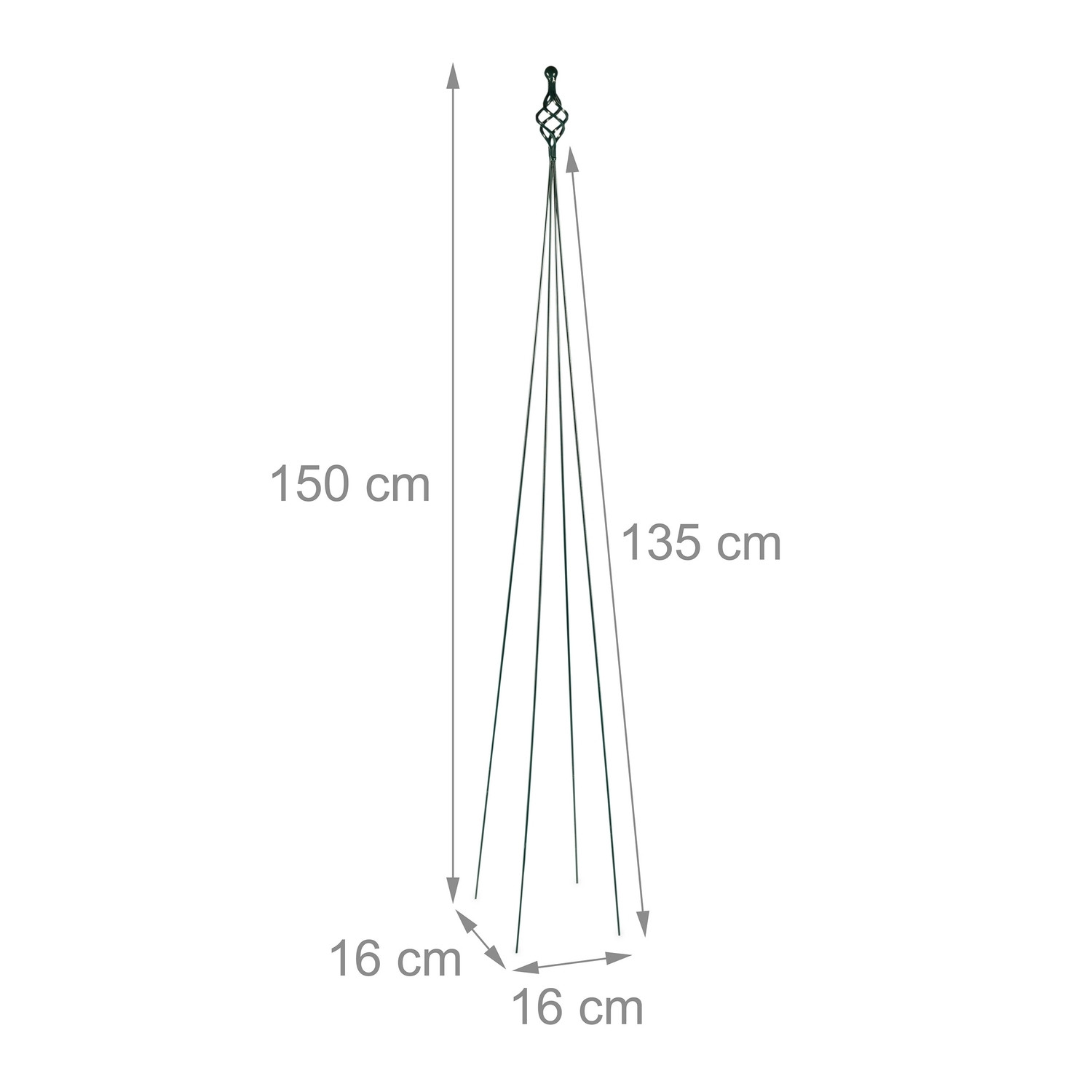 Ensemble de 4 treillis