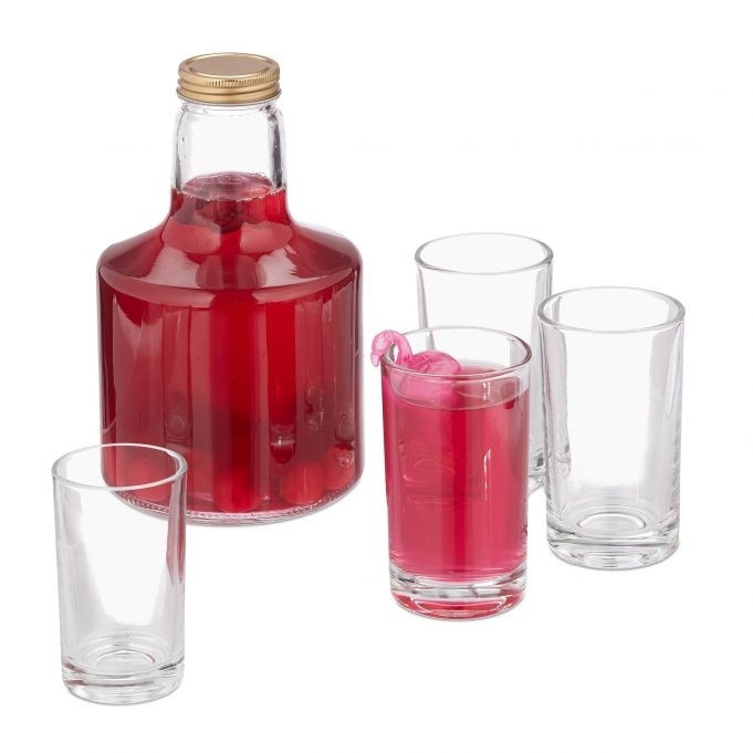 Karaf met glas