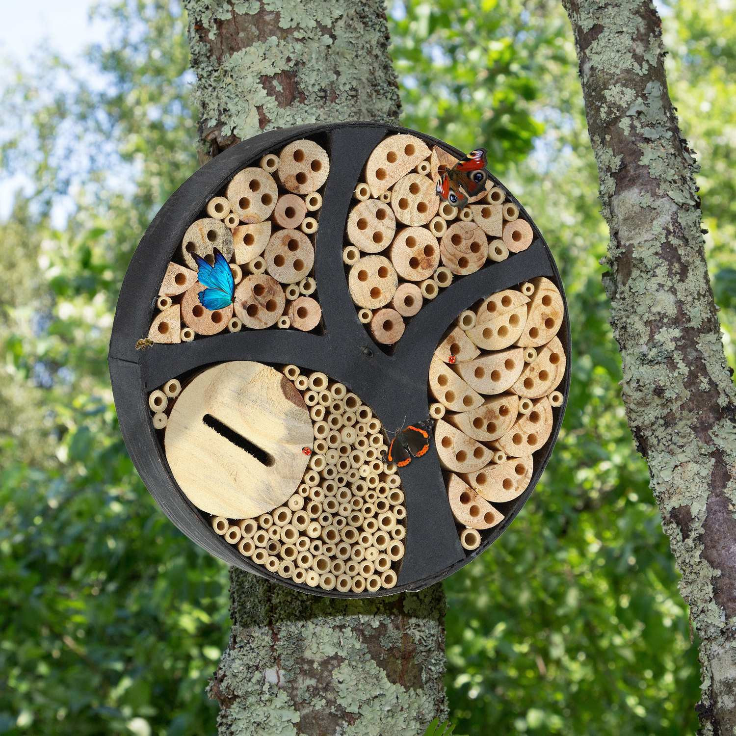 Insectenhotel rond