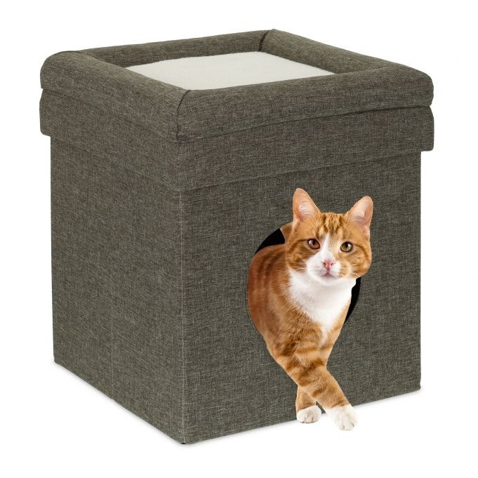 Katzenversteck mit Klappdach