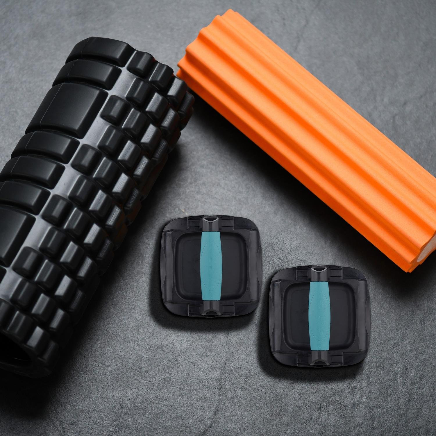 Alças de flexão com rodas, conjunto de 2