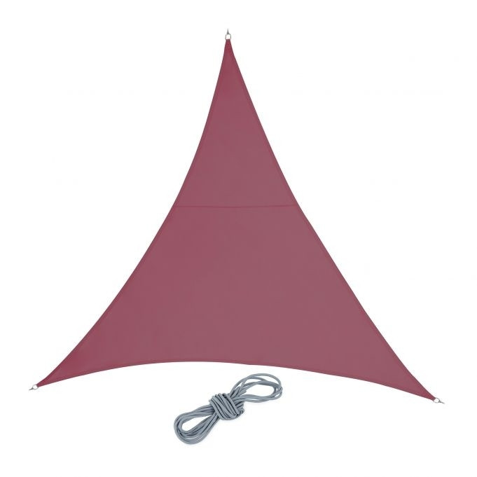 Sun Sail poliéster triangular bordô