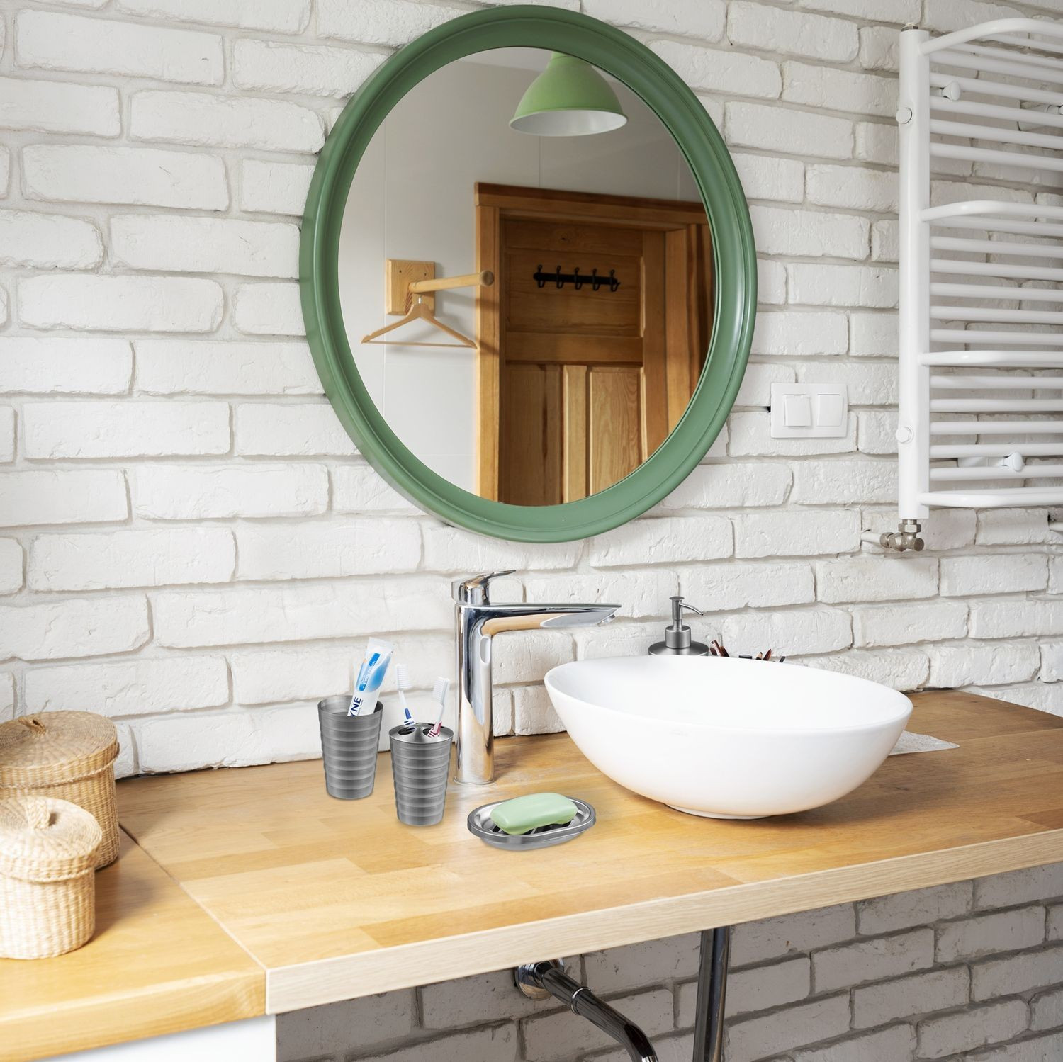 Badezimmer-Set 5-teilig