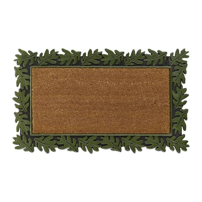 Door mat "leaf" rubber & coconut