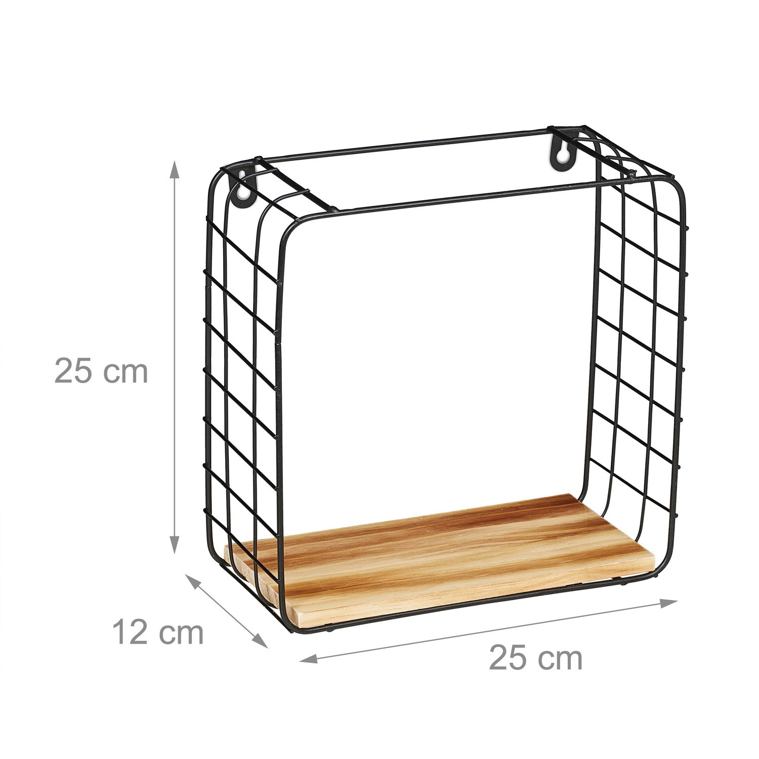 Étagère murale cube lot de 2