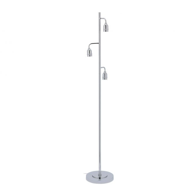 Staande lamp zilver