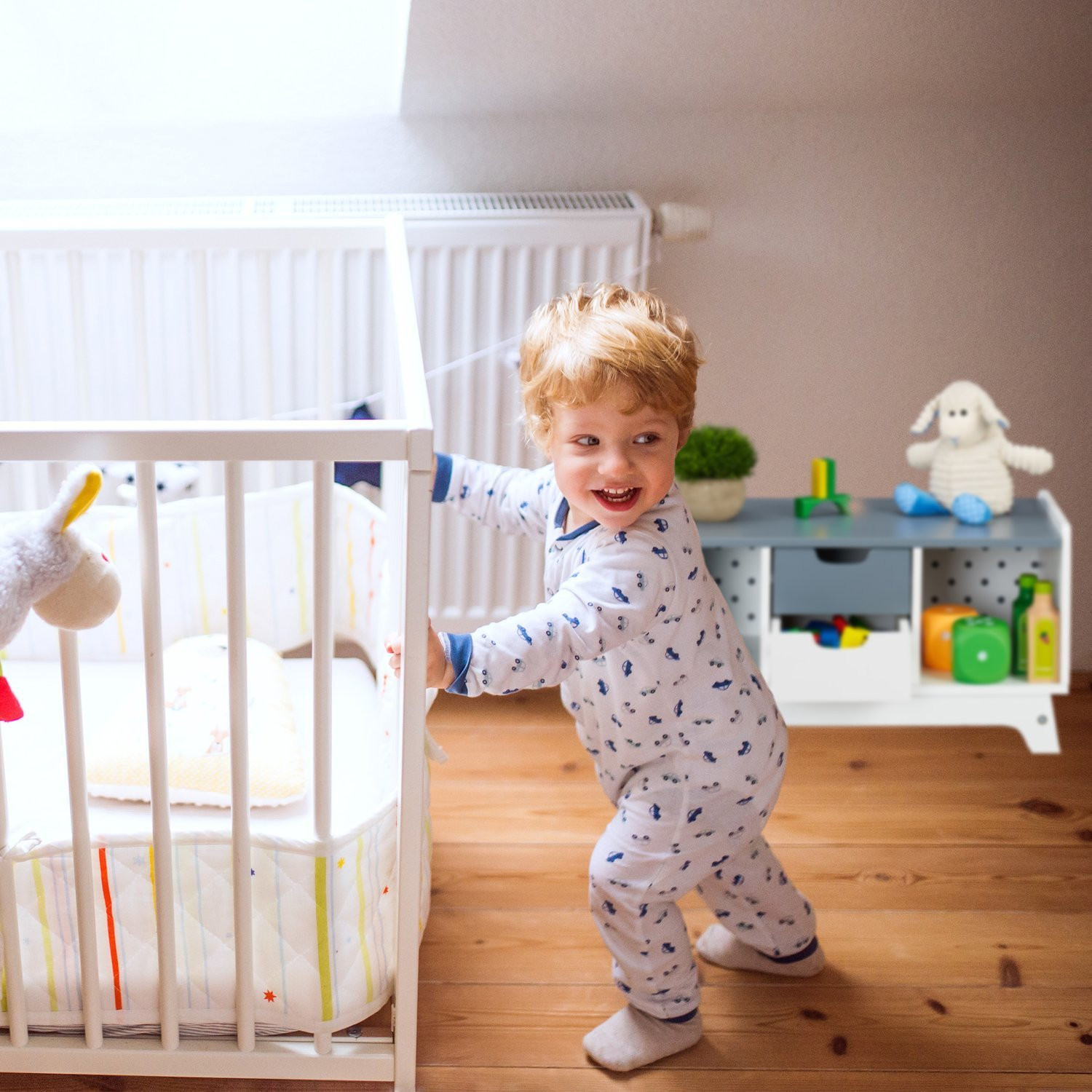 Credenza per bambini 4 scomparti