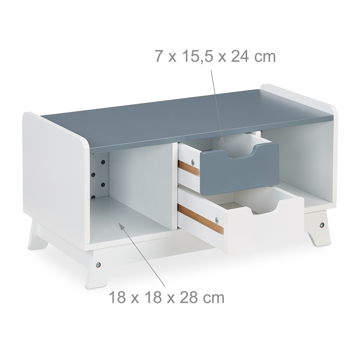 Buffet pour enfants 4 compartiments