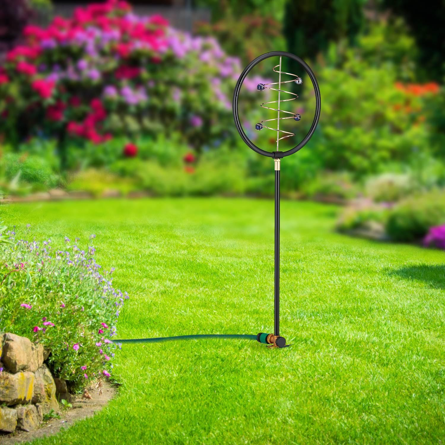 Irrigatore da giardino nero