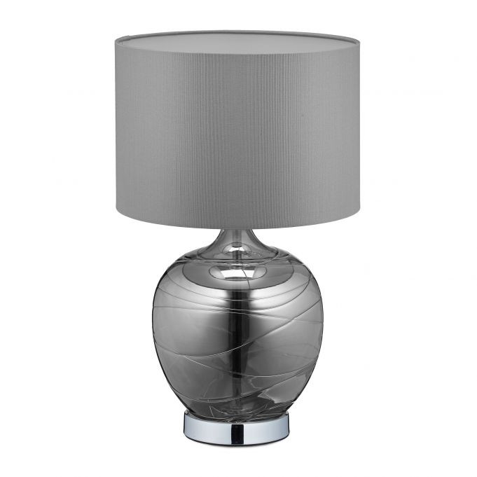 Lampe de table en verre