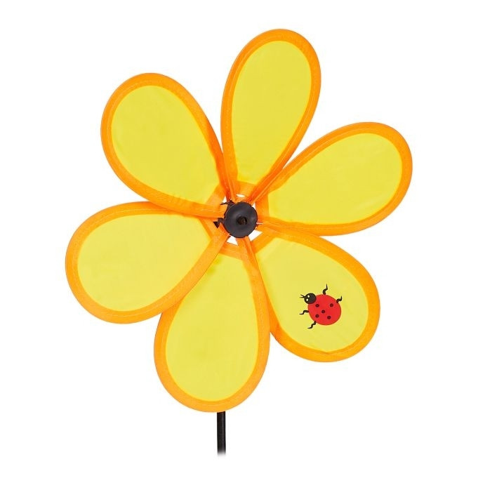 Windspinner bloem buiten