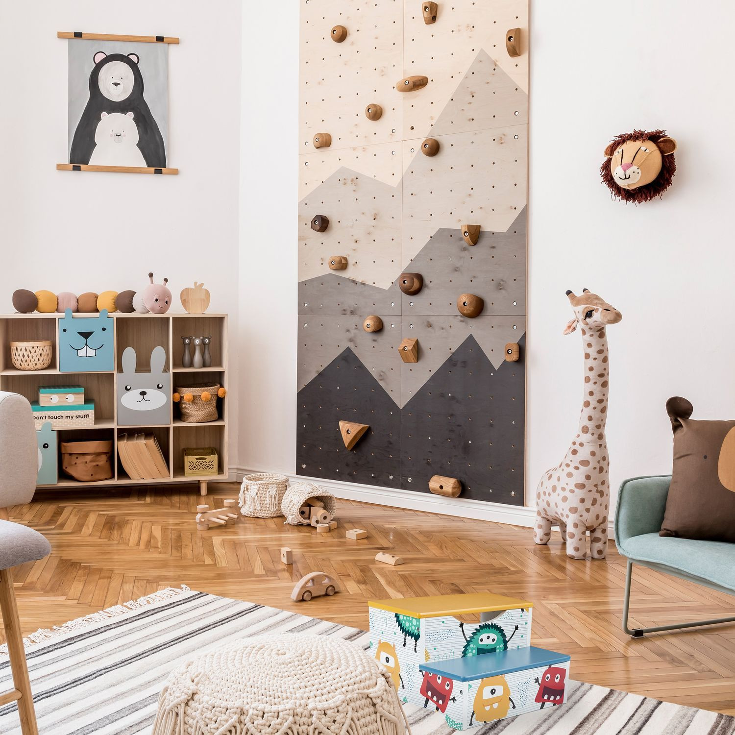 Sgabello per bambini Monster