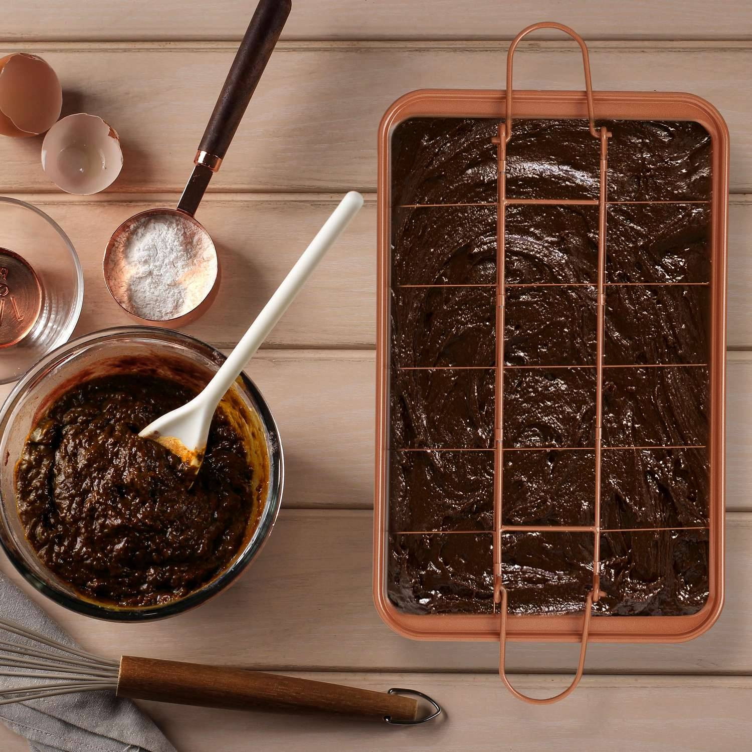 Brownievorm met optilbare bodem