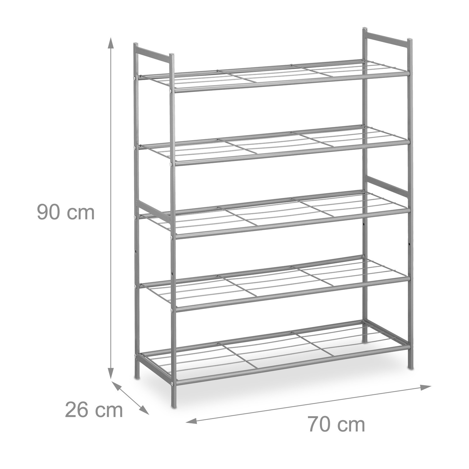 Étagère à chaussures empilable