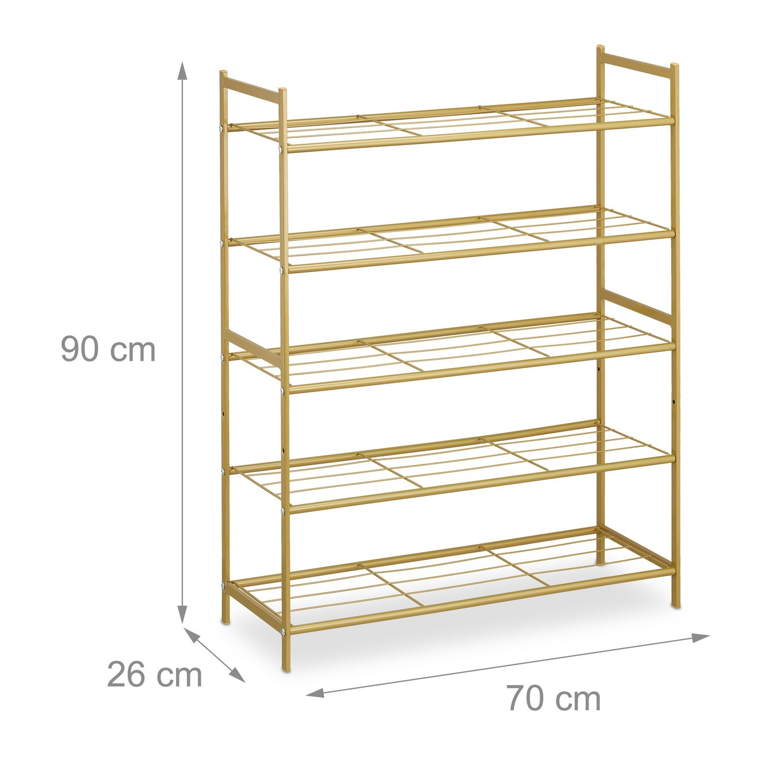 Stackable shoe shelf