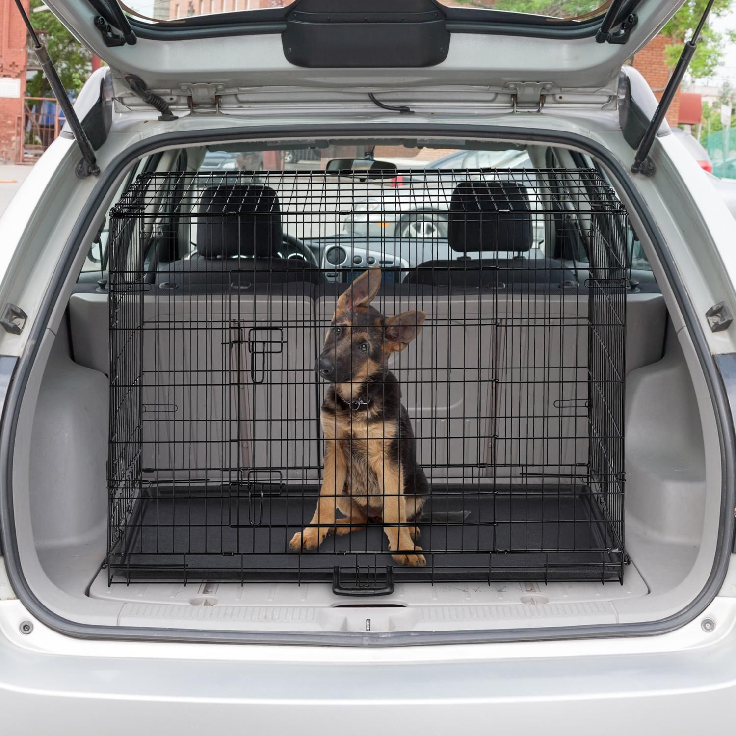 Jaula plegable para perros