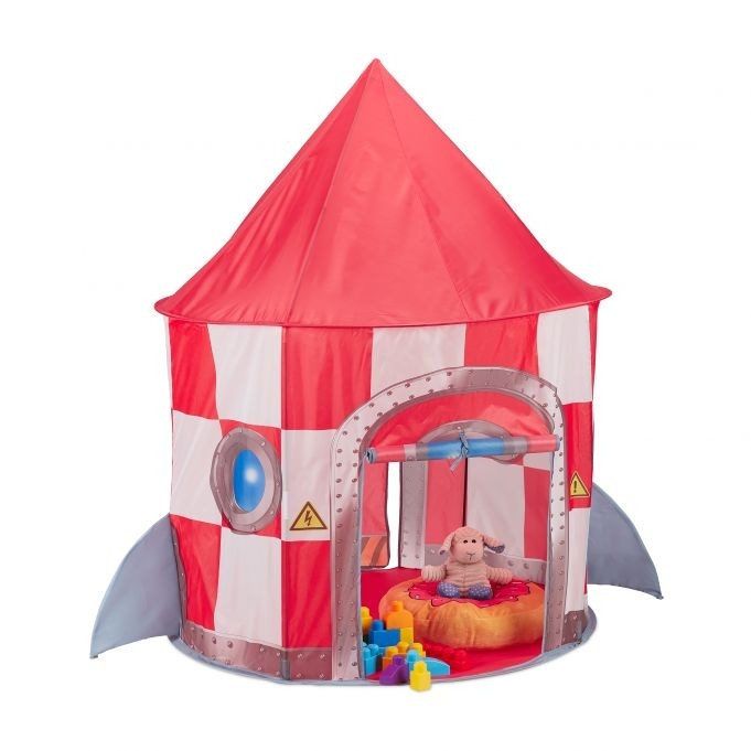 Tenda da gioco a forma di razzo