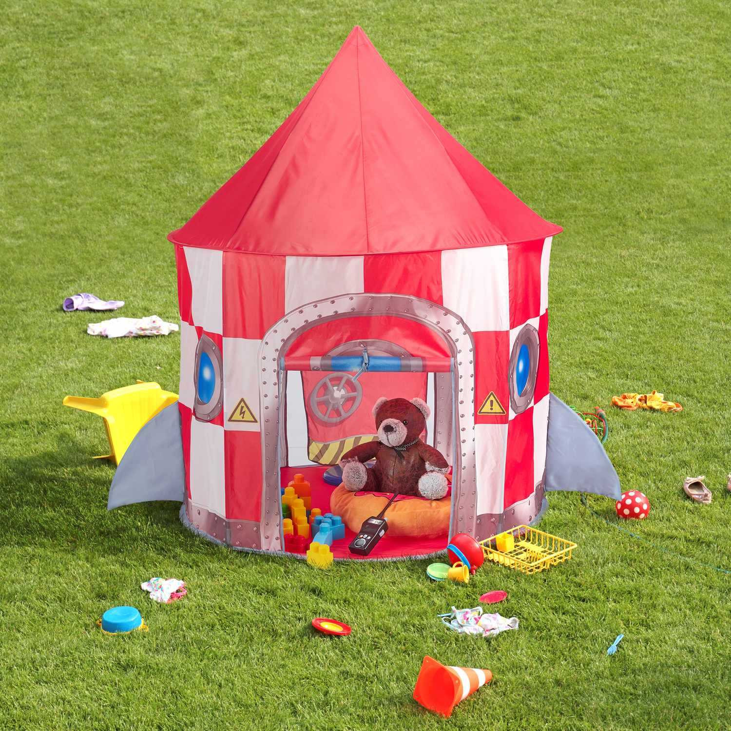Tenda da gioco a forma di razzo