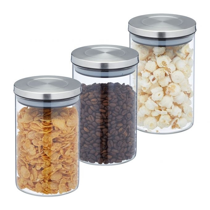 Tarros de conservación en juegos de 3.800 ml