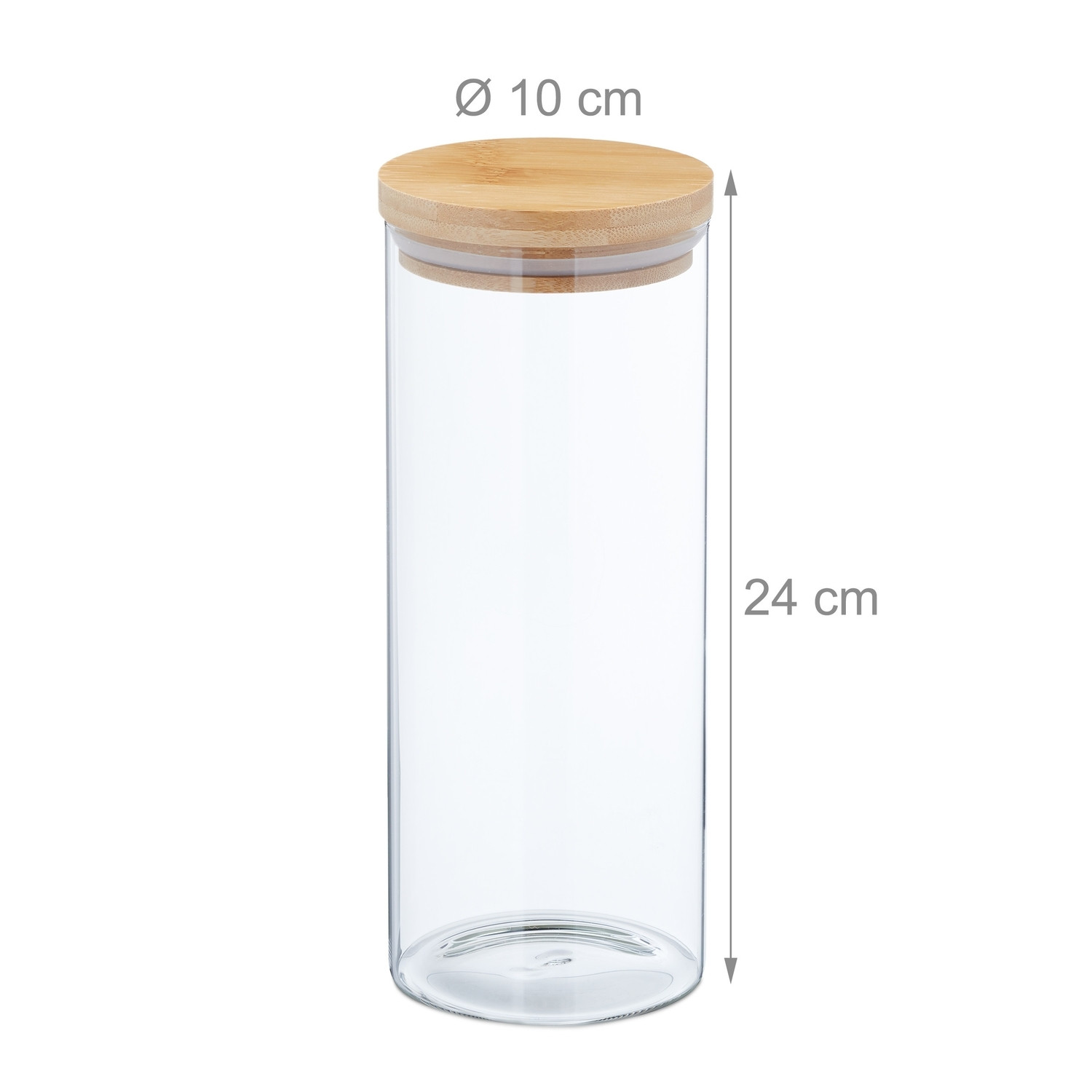 3 pcs. Storage jars 1500 ml