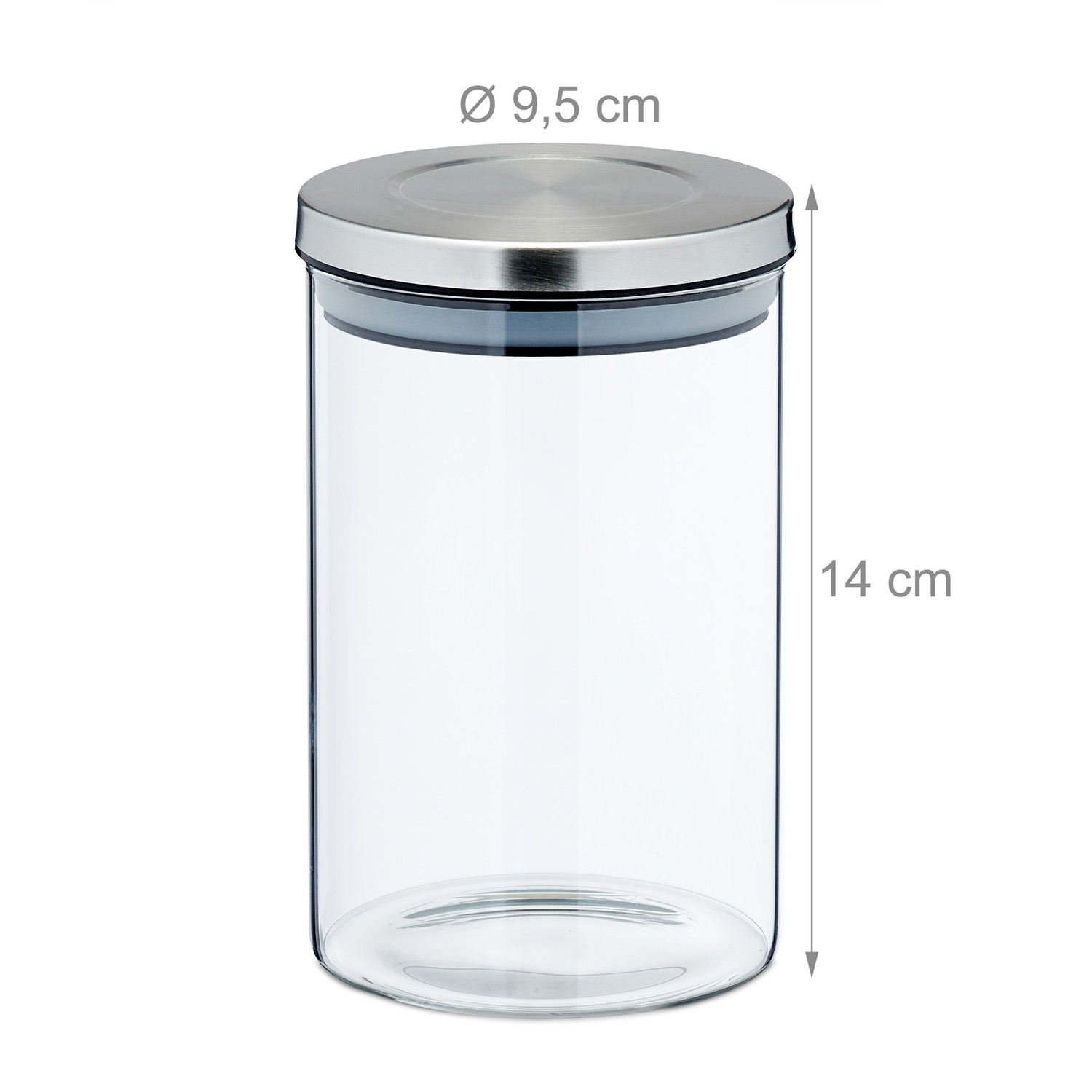 Tarros de conservación en juegos de 4.750 ml
