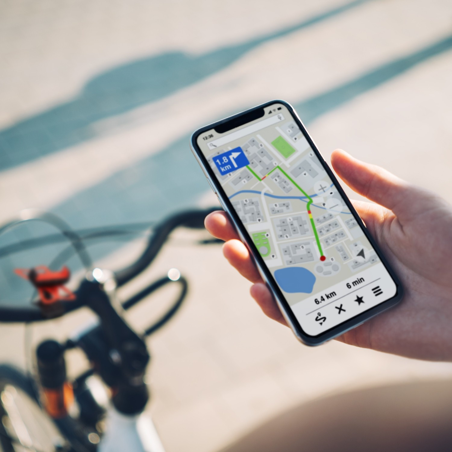 Supporto per cellulare per bicicletta