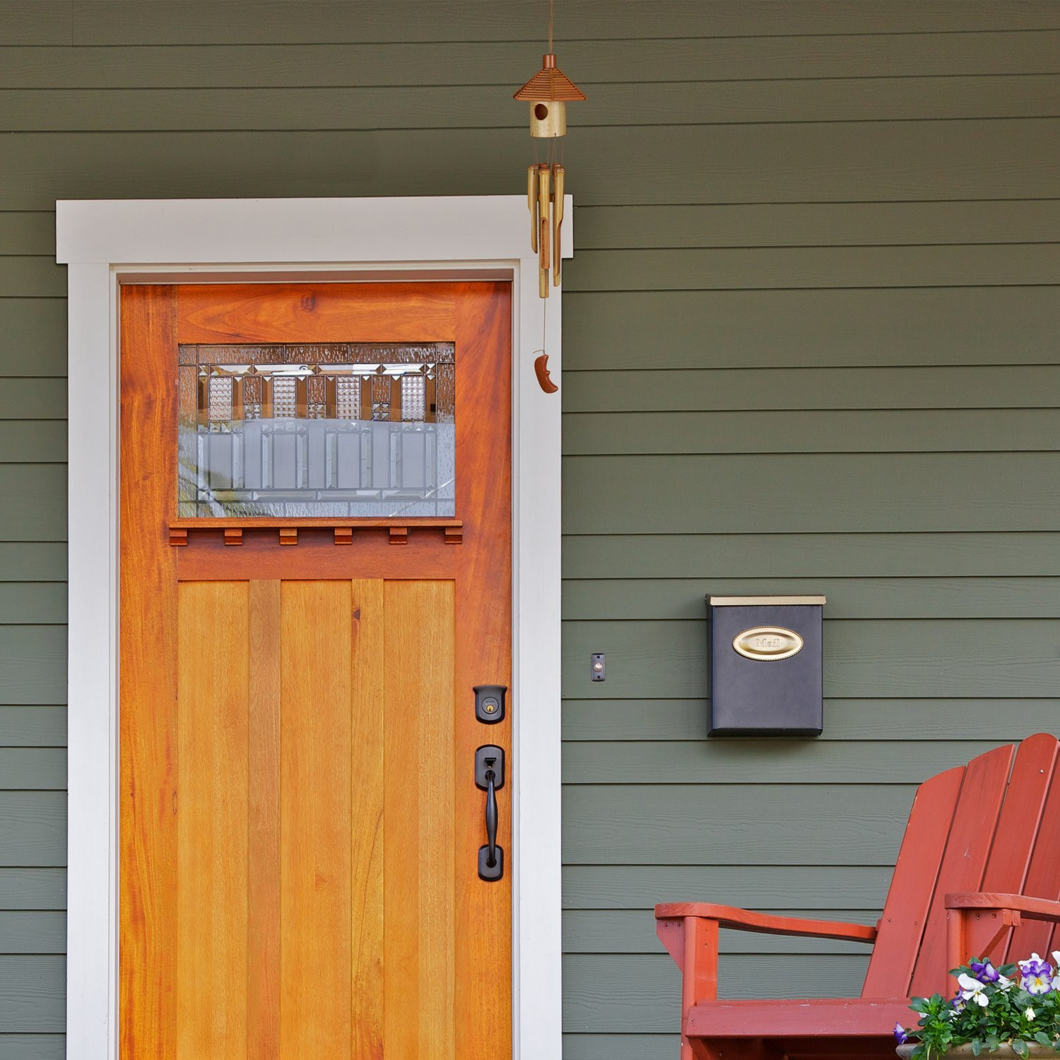 Windgong van bamboe "Cottage"
