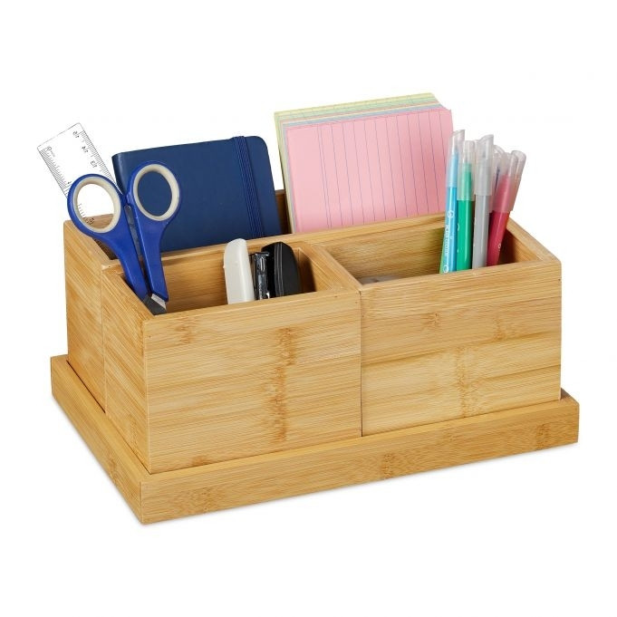 Ensemble de rangement de bureau 4 pièces