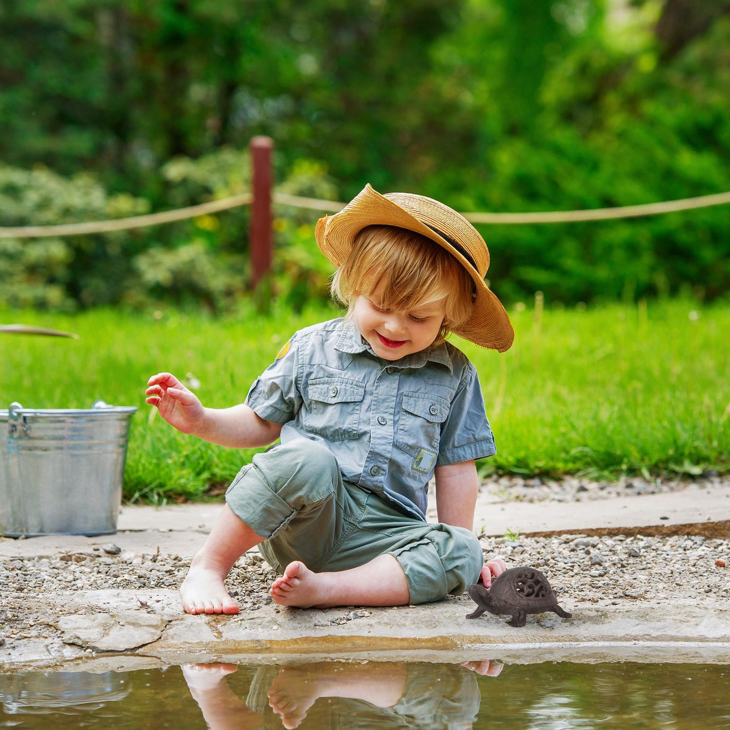 Deco schildpad gietijzer