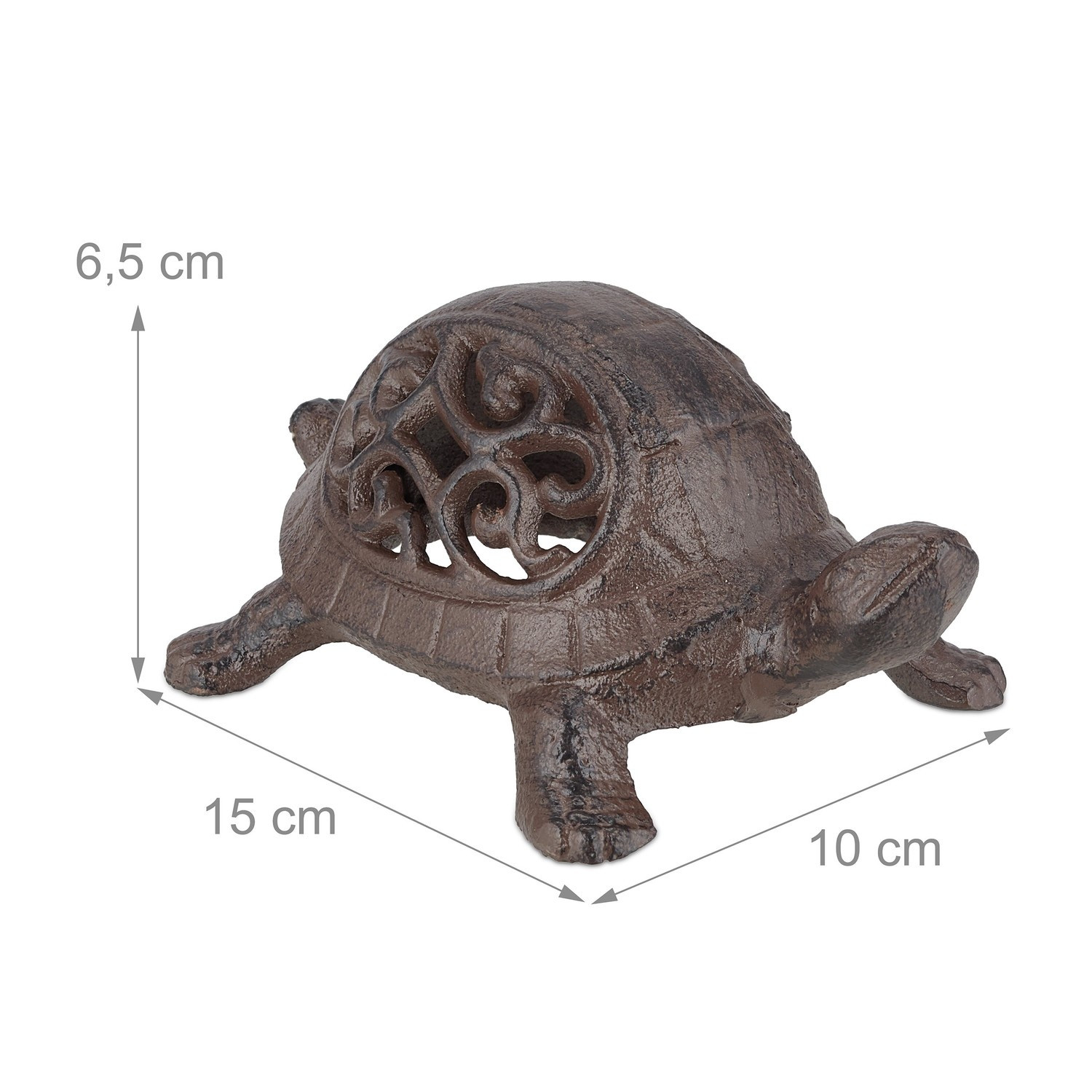 Deco schildpad gietijzer