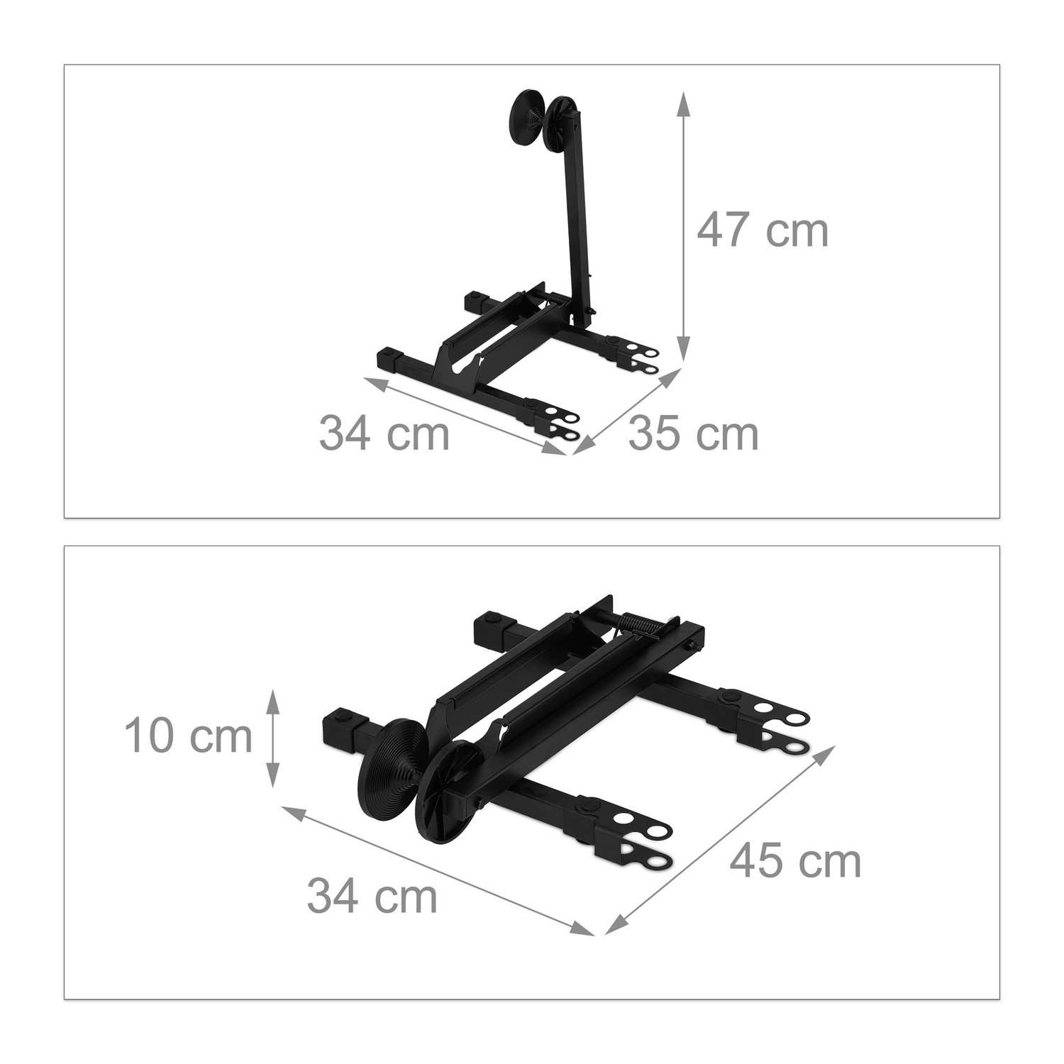 Porte-vélos pliable