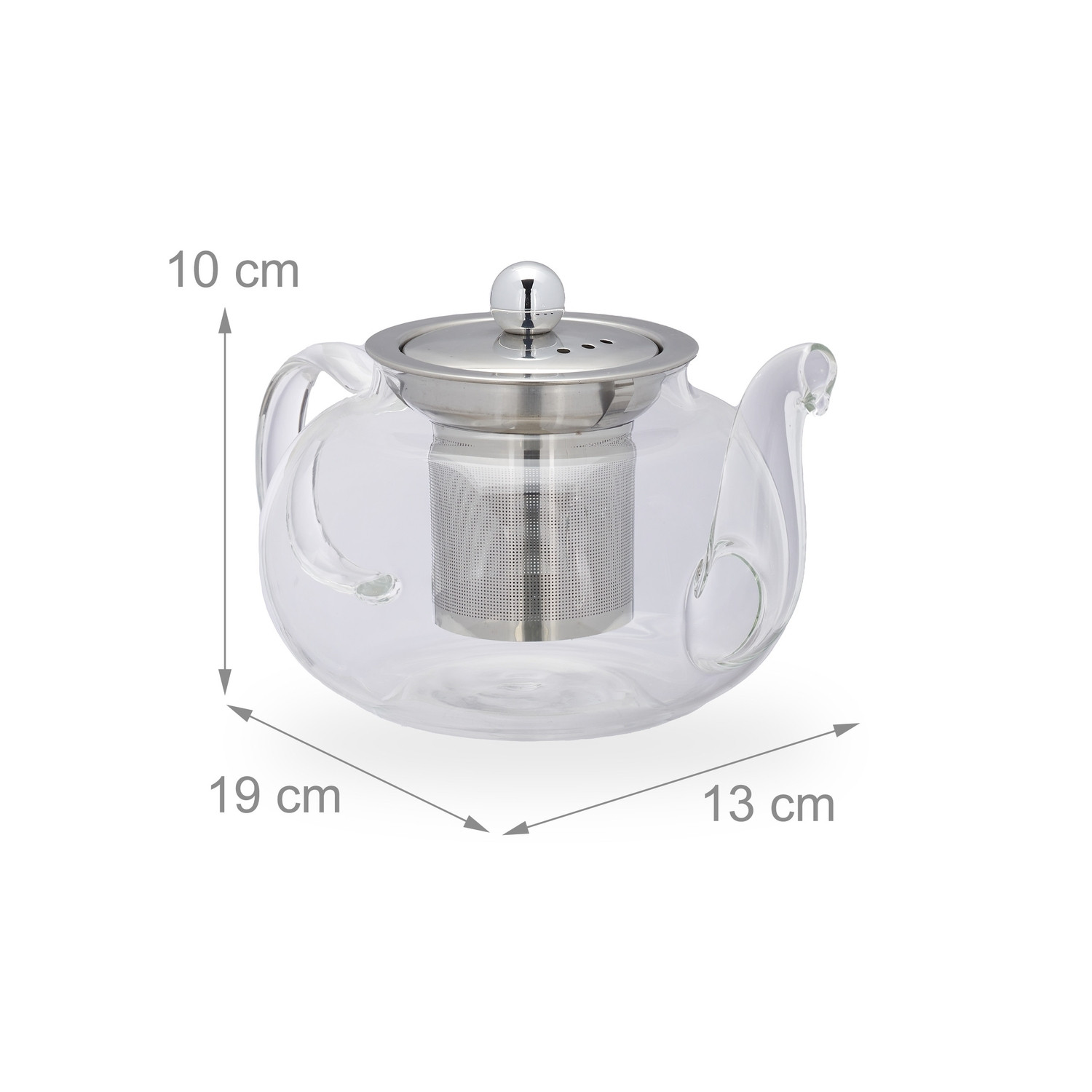 Teekanne mit Sieb 600 ml