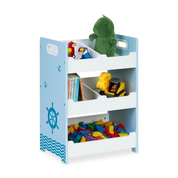 Scaffale per bambini con 5 scomparti