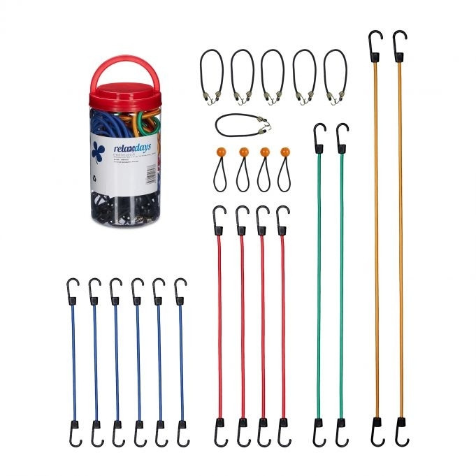 Clamp rubber 24 pcs. set