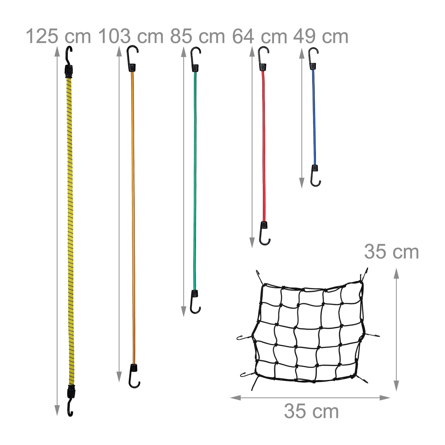 Conjunto elástico de 34