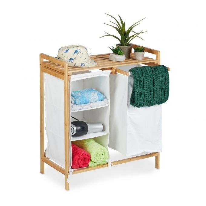 Bamboe wasmand plank