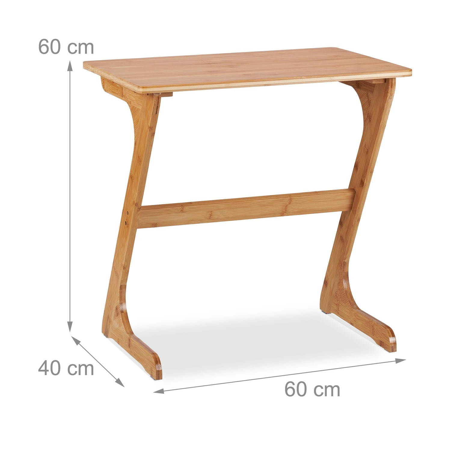 Mesa de bambu para laptop