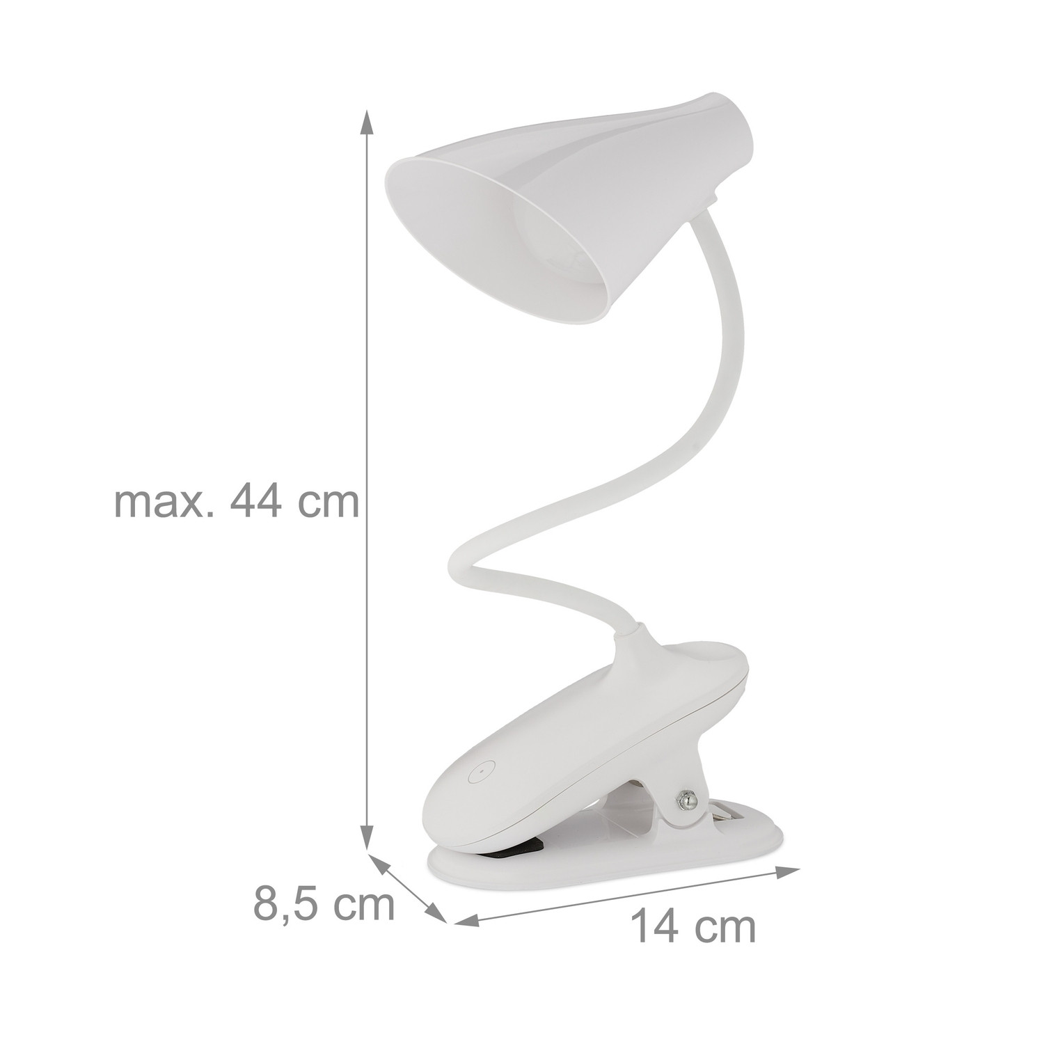 Luminária de fixação LED com função touch