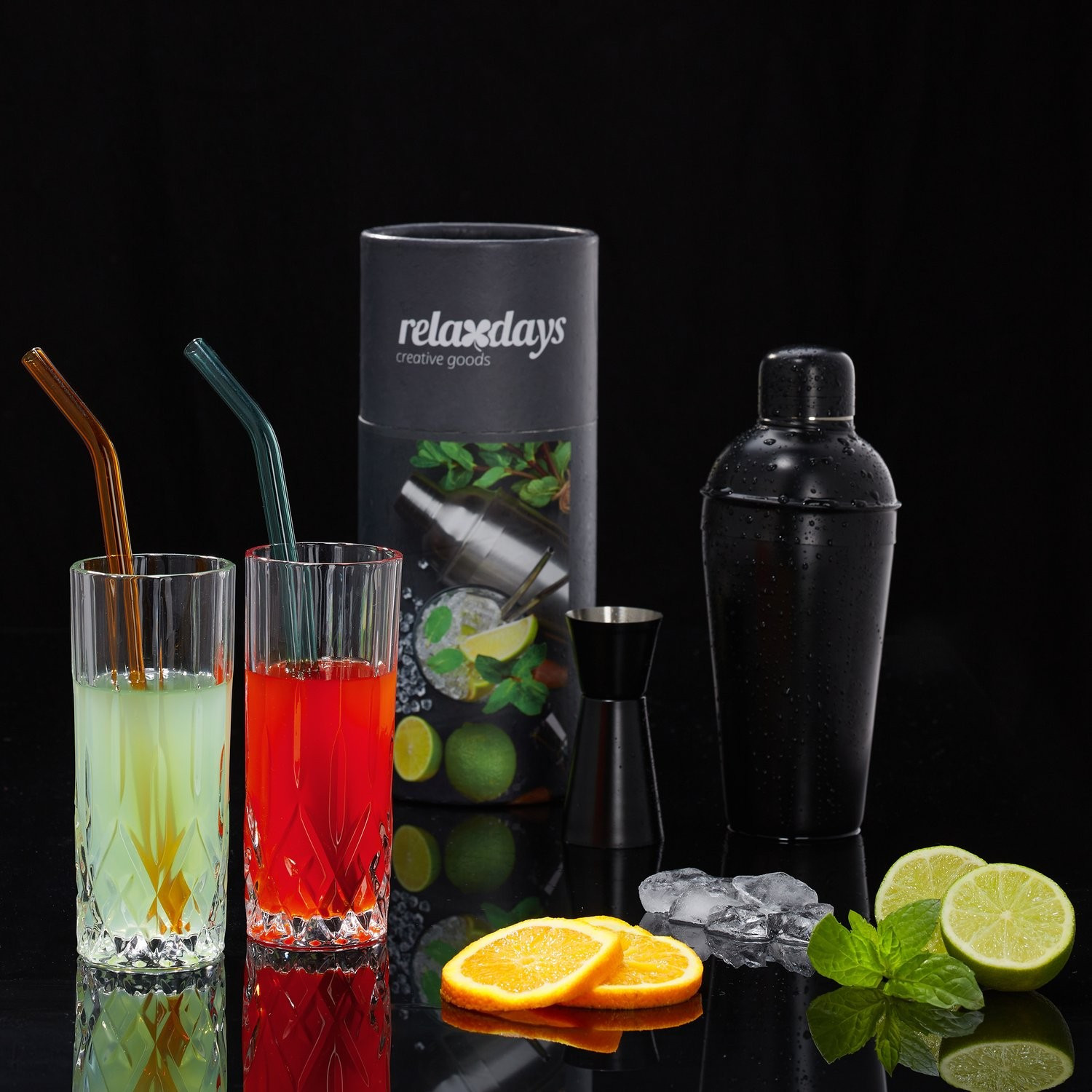 Cocktailshaker-Set in 5 Teilen