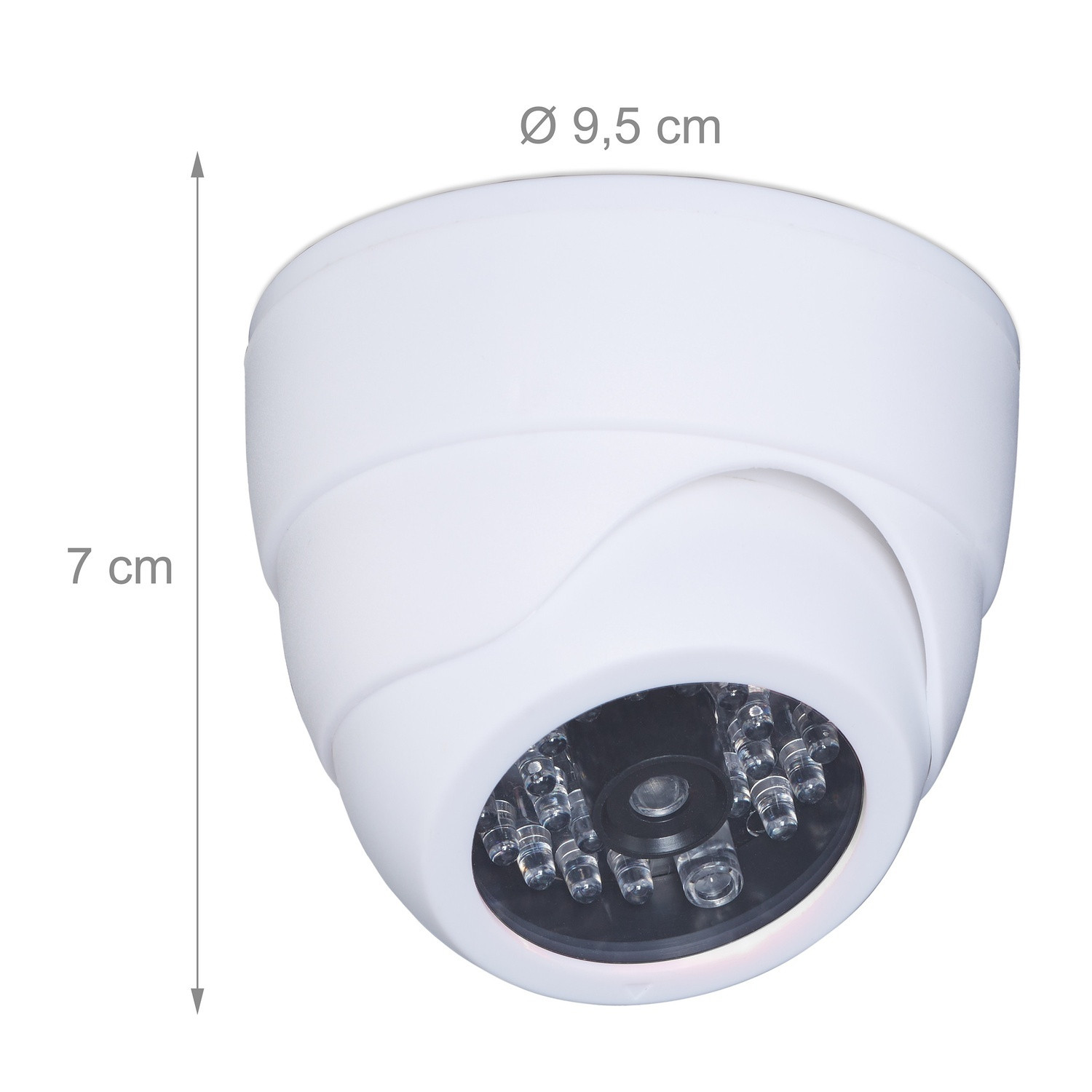 Kamera-Attrappe mit LED