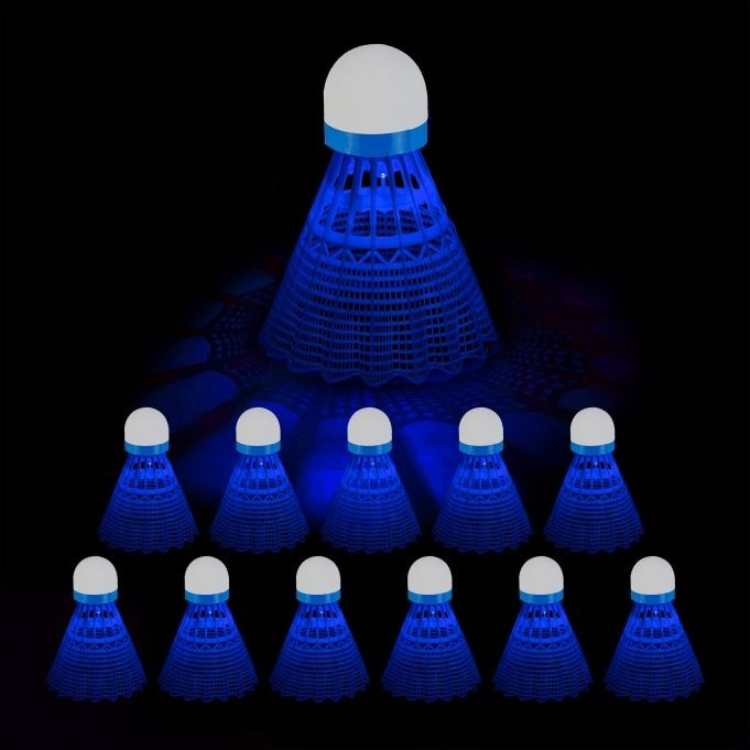 Conjunto de 12 peteca de LED