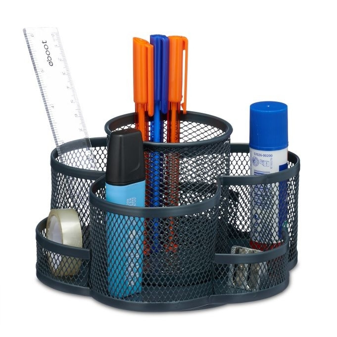 Porte-stylo rotatif à 7 compartiments